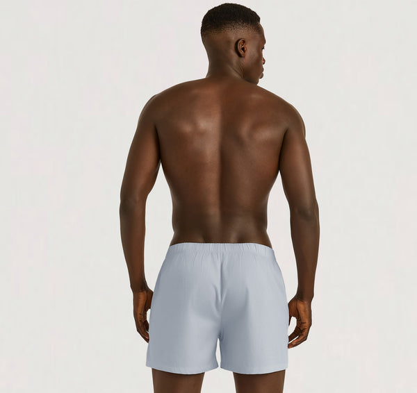 Organic Basics Core Icon Boxer Shorts 2-pack Cloudy Blue