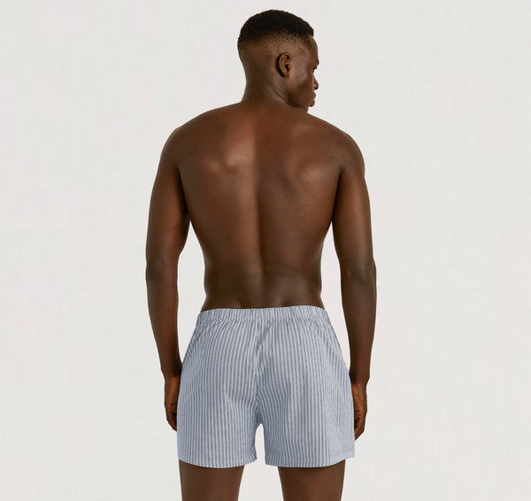 Organic Basics Core Icon Boxer Shorts 2-pack Midnight Blue