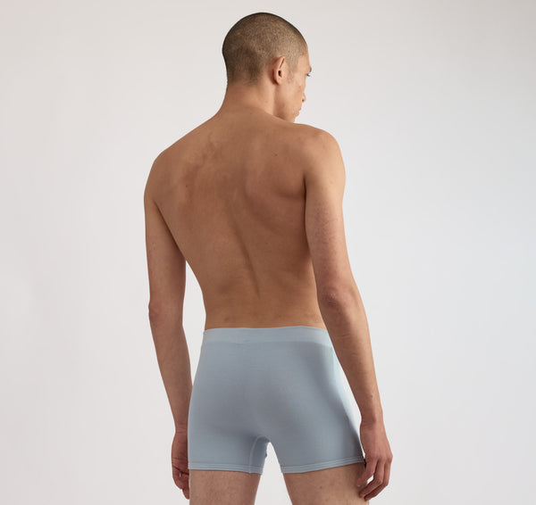 Organic Basics Core Icon Rib Trunks 3-Pack Grey Melange