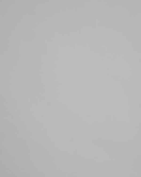 Organic Basics Core Rib Mock Neck Long Sleeve Dress Silver Mist