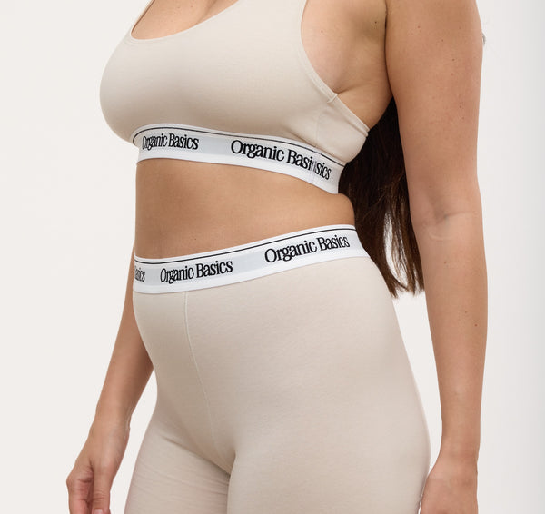 Organic Basics Easy Boyfriend Boxer Briefs Sandstone
