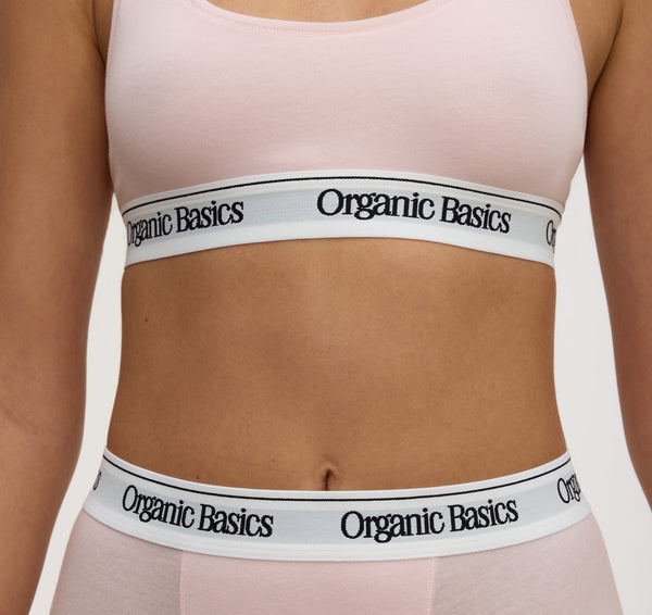 Organic Basics Easy Boyfriend Boxer Briefs Soft Blush