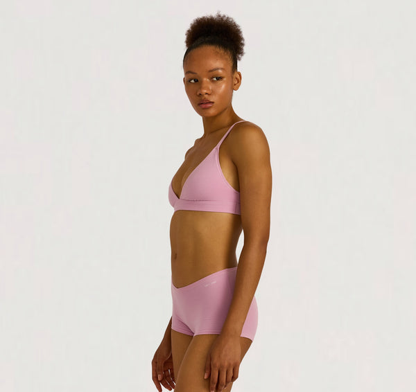 Organic Basics Flex Triangle Bralette Lavender Mist
