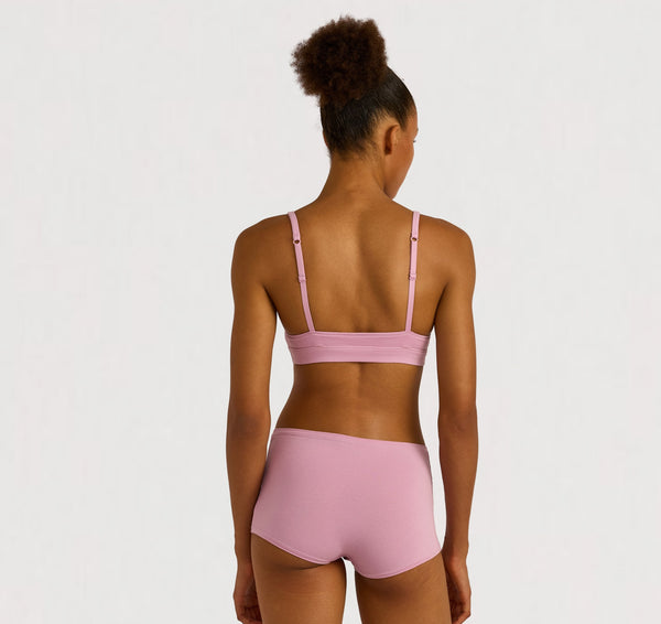 Organic Basics Flex Triangle Bralette Lavender Mist