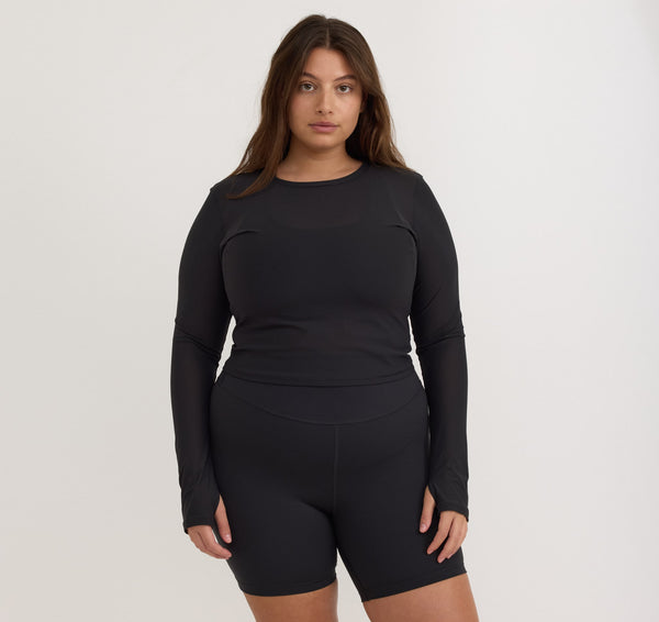 organic basics Active Bike Shorts Black