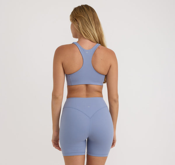 Organic Basics Active Bike Shorts Misty Blue