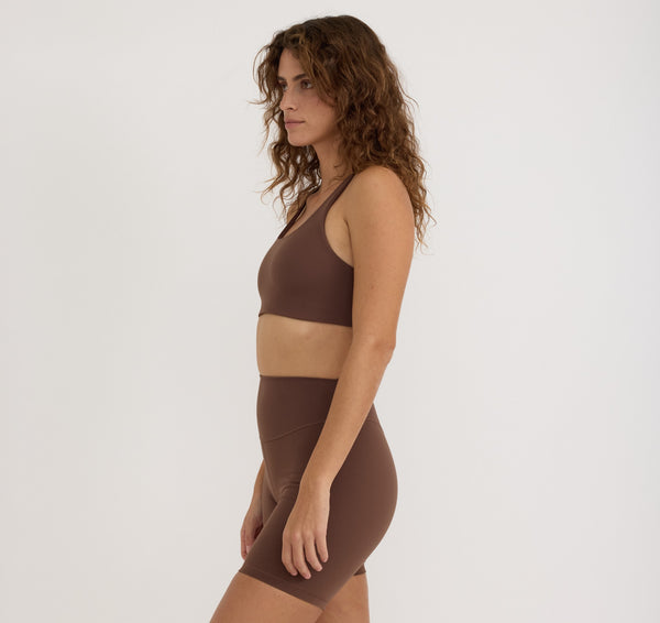 Organic Basics Active Bike Shorts Walnut