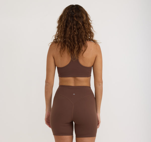 Organic Basics Active Bike Shorts Walnut