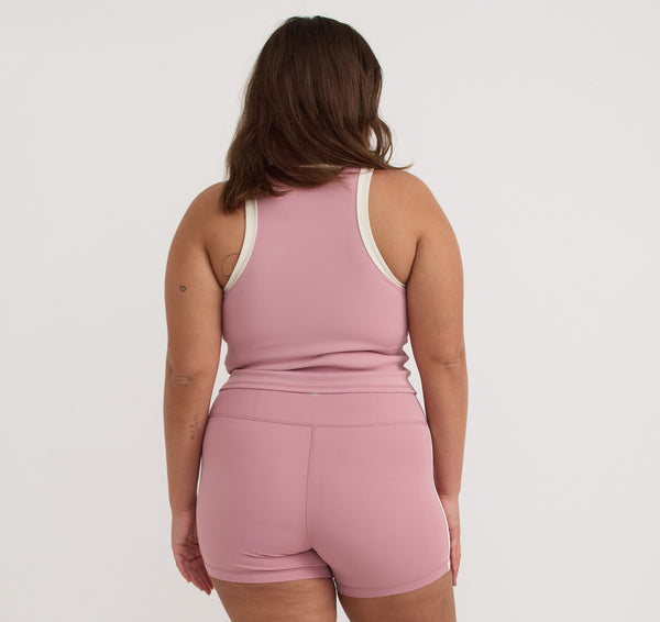 Organic Basics Active Flow Bike Shorts Canyon Pink