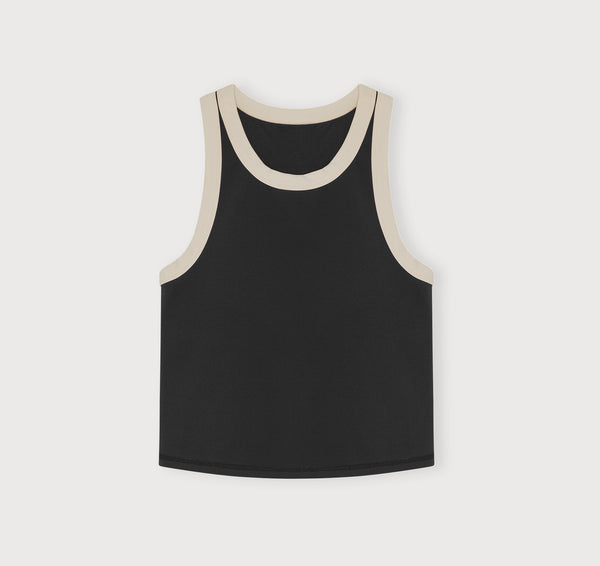 Organic Basics Active Flow Tank Top Black