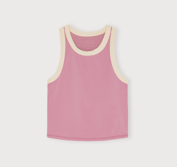 Organic Basics Active Flow Tank Top Canyon Pink