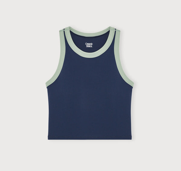 Organic Basics Active Flow Tank Top Night Sky