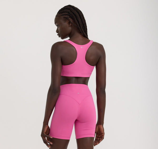 Organic Basics Active Racer Back Bra Pink