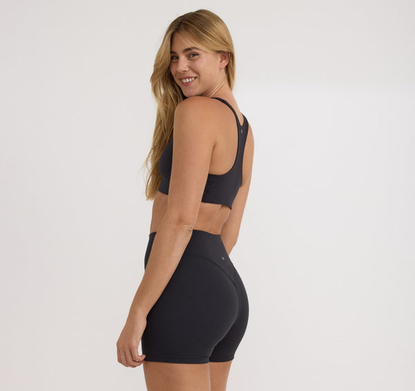 Organic Basics Active Run Shorts Black