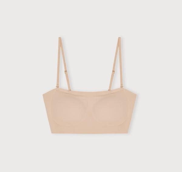 Organic Basics Bare Bandeau Bralette Hazelnut