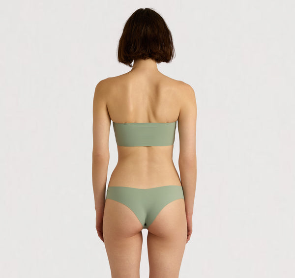 Organic Basics Bare Bandeau Bralette Sage