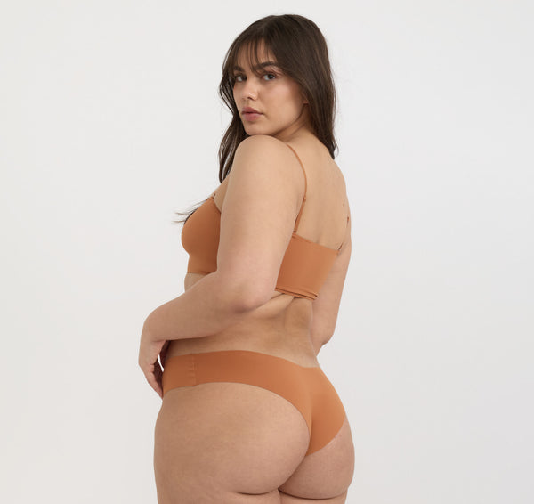 Organic Basics Bare Bandeau Bralette Wood