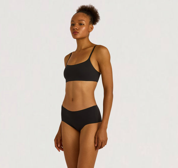 Organic Basics Bare Bralette Black