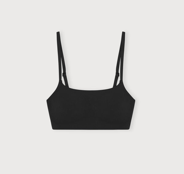 Organic Basics Bare Bralette Black
