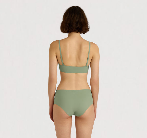 organic basics Bare High-rise Briefs Sage
