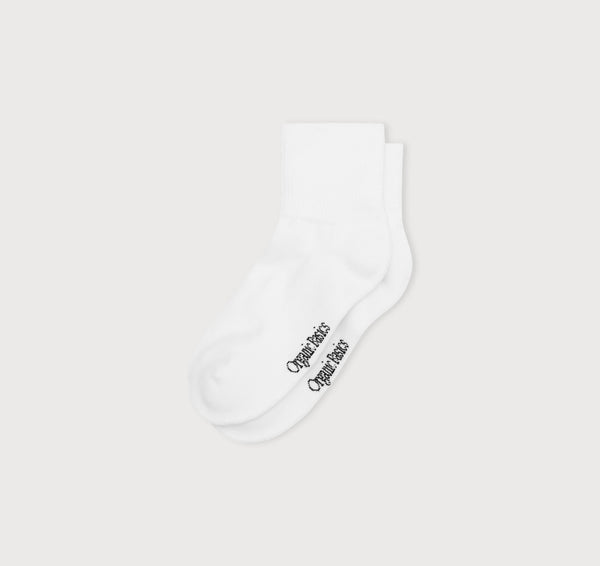 Organic Basics Core Ankle Socks 2-pack White