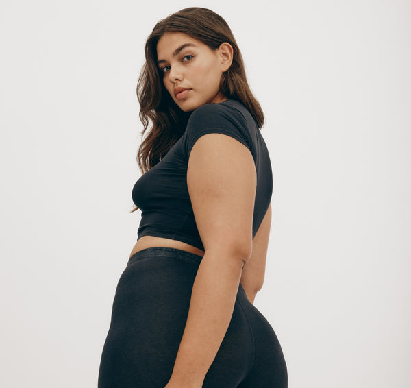 Organic Basics Core Baby Tee Black