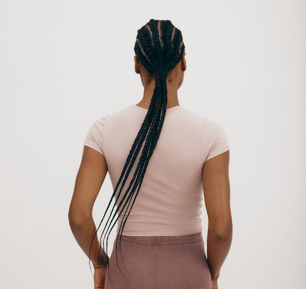 Organic Basics Core Baby Tee Muted Misty Rose