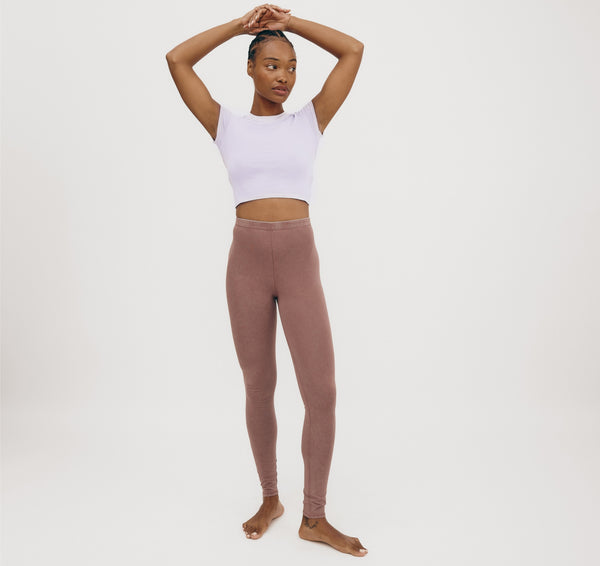 Organic Basics Core Baby Tee Soft Lilac