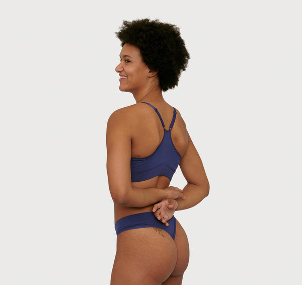 Organic Basics Core Basic Bra Cobalt