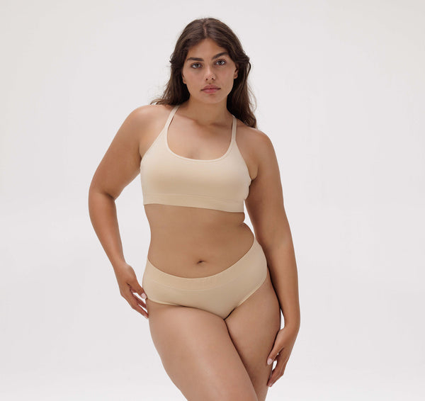 organic basics Core Basic Bra Oak