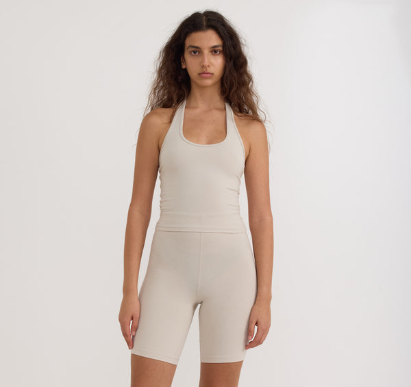 organic basics Core Bike Shorts Sandstone