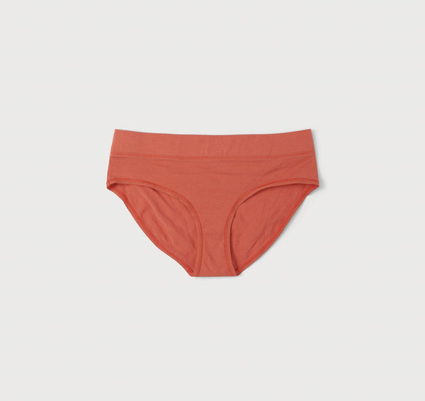 Organic Basics Core Briefs 2-pack Dusty Red