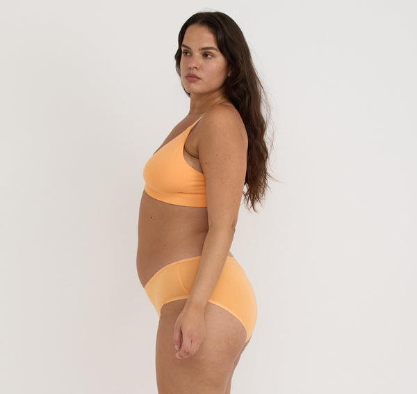 Organic Basics Core Briefs Papaya