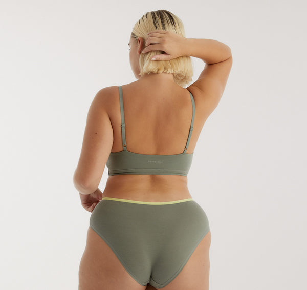 Organic Basics Core Briefs Seaweed