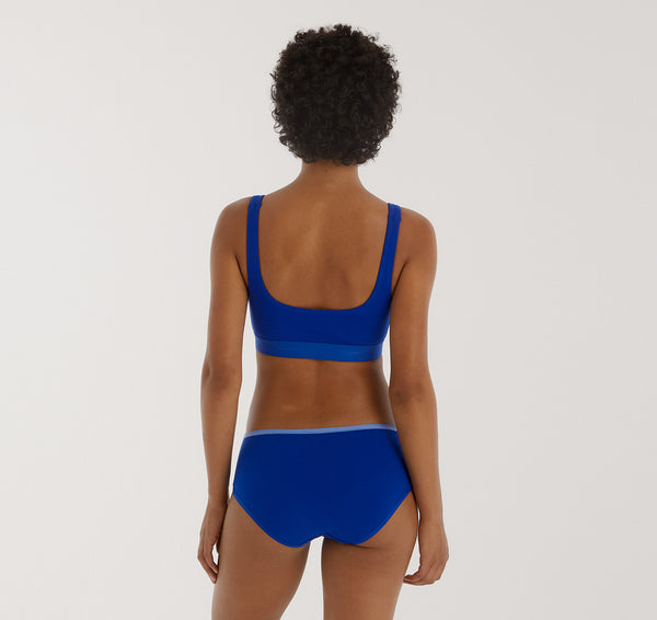 Organic Basics Core Briefs Vibrant Blue
