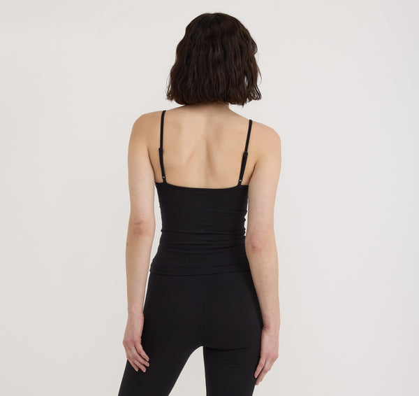 Organic Basics Core Cami Black