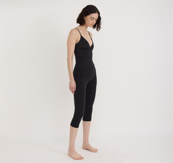 Organic Basics Core Capri Leggings Black