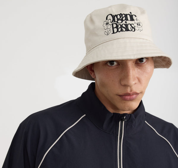 Organic Basics Core Casual Bucket Hat Sandstone