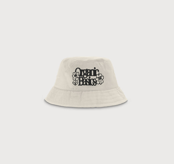 organic basics Core Casual Bucket Hat Sandstone