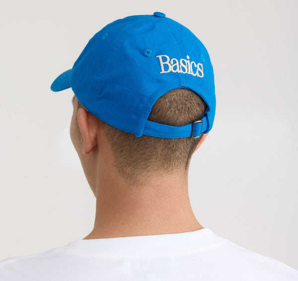 Organic Basics Core Casual Cap Azure Blue