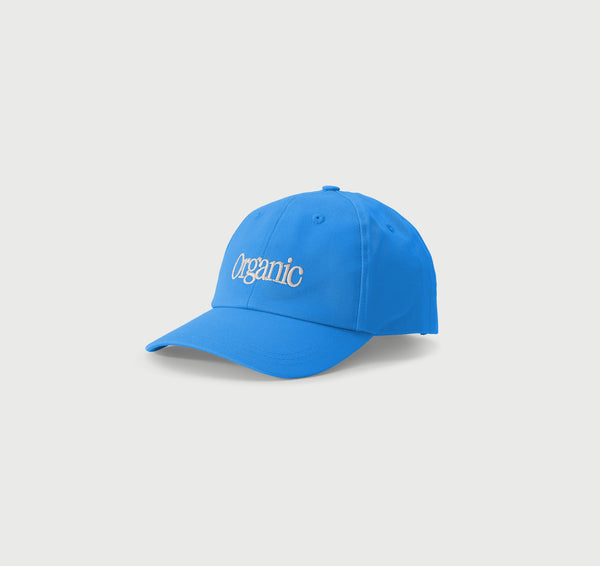 organic basics Core Casual Cap Azure Blue