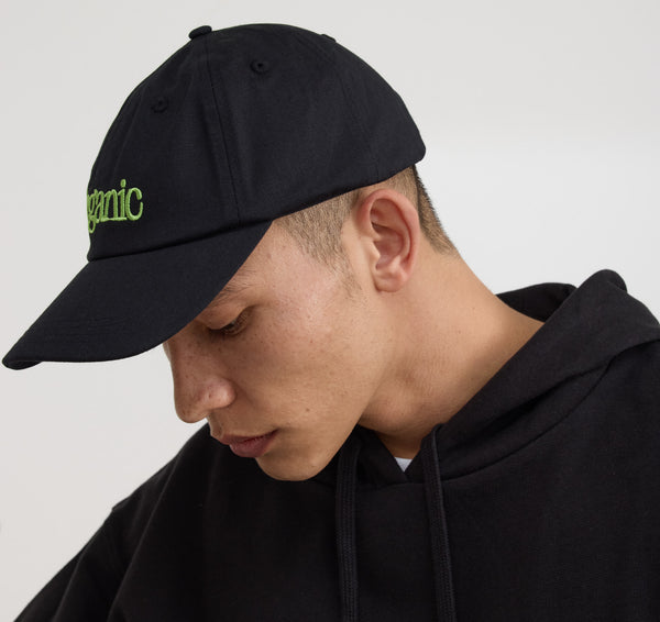 Organic Basics Core Casual Cap Black
