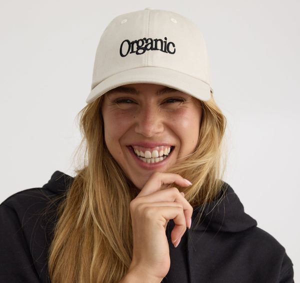 Organic Basics Core Casual Cap Sandstone