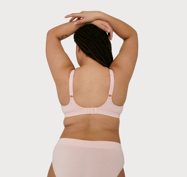 Organic Basics Core Classic Bra Rose Pink