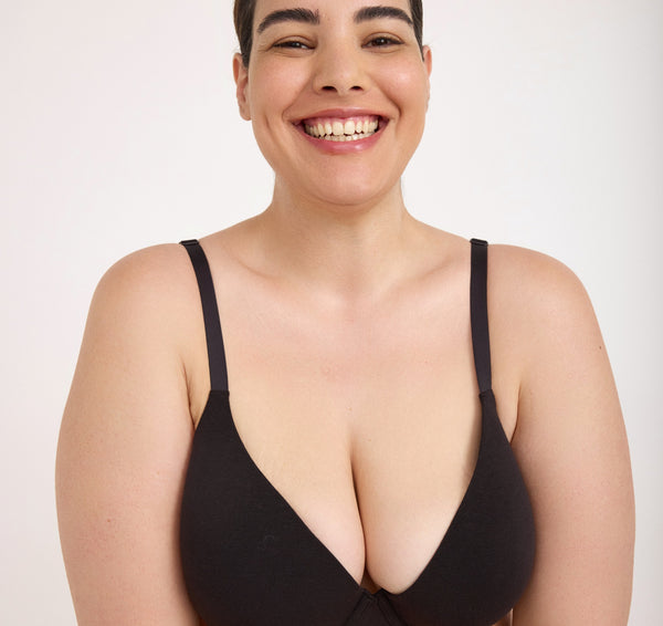 organic basics Core Full Coverage Bra Black