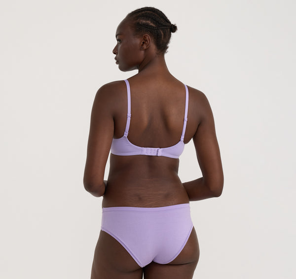Organic Basics Core Full Coverage Bra Lavender