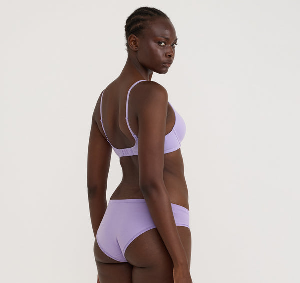 Organic Basics Core Full Coverage Bra Lavender