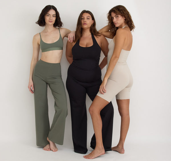 Organic Basics Core Halter Top Black