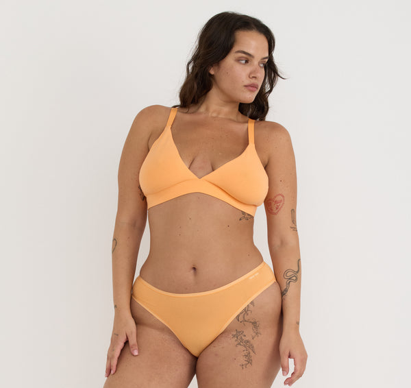 Organic Basics Core High-Leg Briefs 5-pack Black