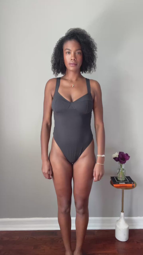 Organic Basics Core Icon Bodysuit Black